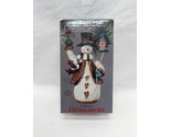 Snowman Polystone Christmas Hanging Ornament - £23.29 GBP