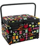 Dritz Large Sewing Basket Black Sewing Notions - $1,154.05 MXN