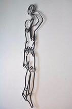 Basketball Player Iron Decorative Metal Wall Art Sculpture Shooting Hoops Sports - £47.47 GBP
