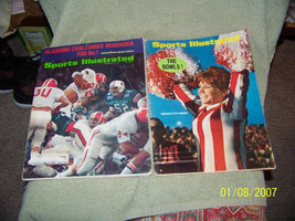 lot of {2} vintage  60&#39;s &amp; 70&quot;s sports magazines {sports illustrated} - £9.55 GBP