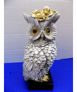 New Owl Figurine Sculpture Statue Home Decor Birds Figurine Owls - $437.34 MXN
