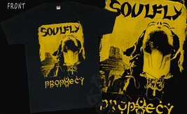 SOULFLY - Prophecy, Black T-shirt Short Sleeve-sizes:S to 5XL - $16.99