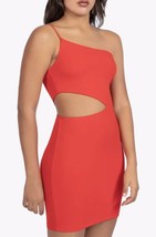 B DARLIN Womens Red One-shoulder Spaghetti Strap Short Dress Juniors 9/10 - £8.06 GBP