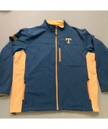 Colosseum Tennessee Volunteers Jacket Full Zip Gray Softshell 2XLT Orang... - $23.76