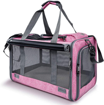 GAPZER Pet Carrier for Large and Medium Cats, Soft-Sided Pet Carrier for Big Med - £35.12 GBP