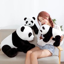 Cartoon Panda Plush Toys Stuffed Lovely Animals Panda Doll Soft Sleep Pi... - £18.81 GBP