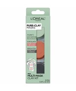 Loreal Paris Skincare Pure-Clay Face Mask Trial Size Set, Includes 3 Dif... - $14.92 CAD
