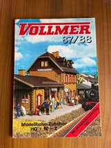 Vollmer Model Train Railroad &amp; Accessories Hobby Catalog 1987/1988 - £15.73 GBP