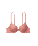 Body By Victoria Light Rib Lace Push-up Perfect Shape Bra Pink Size 38D - £43.92 GBP