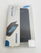 Samsung Original Galaxy S4 Mini Flip Cover Phone Case Black Phone Accessories - £11.63 GBP