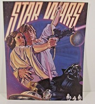 Vintage early 1990&#39;s Star Wars Classico San Francisco 8x10 postcard Luke Leia  - £15.73 GBP