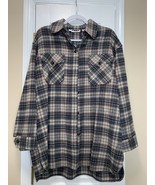 Vintage DKNY Jeans Wool Blend Oversized Shacket Womens S Runs Large - $81.43 CAD