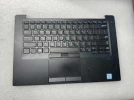 Dell Latitude 7490 palmrest touch pad keyboard fingerprint scanner FXP90 - $19.93