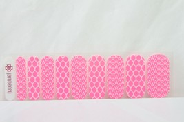 Jamberry Nail Wrap 1/2 Sheet (New) Bright Pink Designs - £6.89 GBP