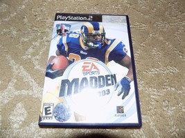 Madden NFL 2003 (Sony PlayStation 2, 2002) EUC - £21.42 GBP