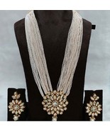 VeroniQ Trends-Designer Kundan/Polki Raani Haar Necklace Set in Multilay... - £75.06 GBP