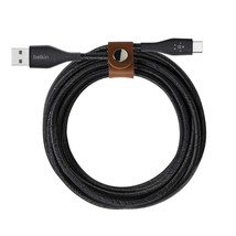 Belkin DuraTek Plus USB-C to USB-A Cable w/Strap (Ultra-Durable USB-C Cable for  - £35.30 GBP