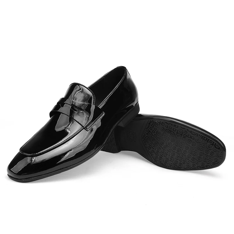 Dress shoes man, foot cover, patent leather, bright color, pointy, wedding, upsc - $133.93