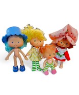 VTG 70/80s Strawberry Shortcake Dolls Lot Blueberry Muffin, Butter Cooki... - $24.74