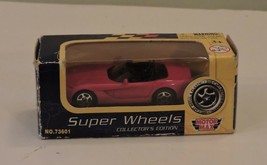 Super Wheels Collector&#39;s Edition &#39;98 Corvette Red No. 73601  - $3.78