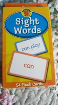 Brighten Child Sight Words, 54 Flash Cards New - $4.94