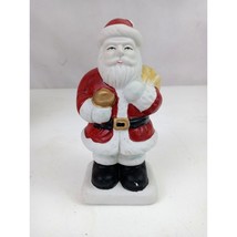 Vintage 1980&#39;s Santa With Bag Of Toys 5.5&quot; Figurine - £9.91 GBP