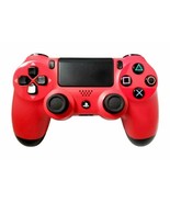 OEM Sony PS4 DualShock 4 RED &amp; BLACK Wireless Controller CUH-ZCT1U magma - £55.28 GBP