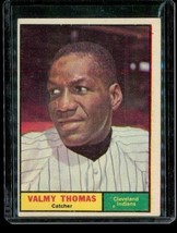 Vintage 1961 TOPPS Baseball Trading Card #319 VALMY THOMAS Cleveland Indians - £6.72 GBP