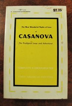 1968 The Most Wonderful Nights Of Love Of CASANOVA  COLLECTOR&#39;S PUBLICATION - $8.90
