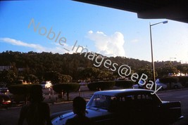 1972 Airport Scene, Cars, Parking Lot, Travelers Jamaica Ektachrome 35mm Slide - £3.11 GBP