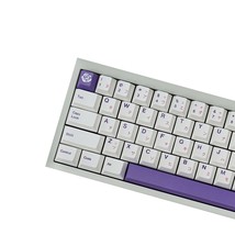 Purple Pbt Keycaps 146 Keys Cherry Profile Heat Sublimation Keycap For M... - £32.15 GBP