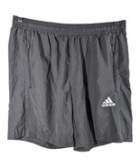 Adidas Gray Primegreen Athletic Shorts Zip Pockets Mens Large Aeroready ... - $34.24 CAD