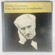 Arturo Toscanini NBC Symphony Orchestra Nine Beethoven Symphonies LM-690... - £10.75 GBP