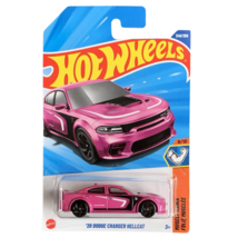 Hot Wheels 20 Dodge Charger Hellcat Pink #240 Mainline 2025 Case N New I... - $4.99