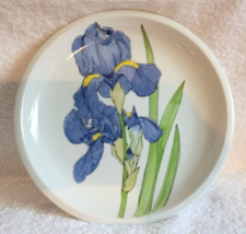 IKEA 9&quot; BLUE IRIS Salad Luncheon Plate Portugal SPAL - £11.79 GBP