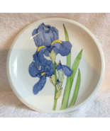 IKEA 9&quot; BLUE IRIS Salad Luncheon Plate Portugal SPAL - £11.76 GBP