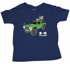 Factory Effex Toddler Kawasaki Tee Shirt T-Shirt Navy 3T - £19.71 GBP