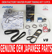 Factory Lexus GX470 05-09 Oem Aisin Timing Belt Kit Water Pump (No Cam Seals) - £225.63 GBP