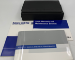 2006 Subaru Legacy Outback Owners Manual Handbook Set with Case OEM E03B... - $40.49