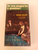 So You Wanna Be A Gambler Super Craps Advanced Course II John Patrick VH... - $19.99