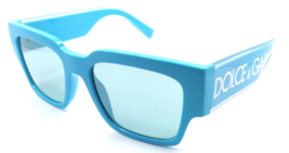 Dolce &amp; Gabbana Sunglasses DG 6184 3346/65 52-18-145 Azure / Blue Mirror... - $215.60