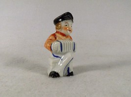 Occupied Japan Figure Man Playing Accordion Squeeze Box Scarce - £1.20 GBP