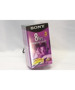 Sony 8 Hour EP VHS 3 &amp; Fujifilm HQ 120 4 Blank VHS Tapes Video Cassette ... - £23.40 GBP