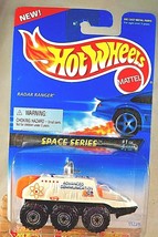 1996 Hot Wheels #388 Space Series 1/4 RADAR RANGER White wo-HW Logo w/CT Spokes - £7.08 GBP