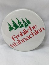 German Merry Christmas Frohliche Weihnachten Pin 2&quot; - £22.95 GBP