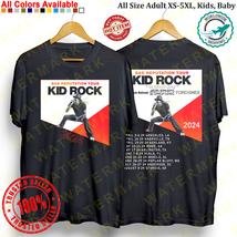 Kid Rock Bad Reputation Tour 2024 T-shirt All Size Adult S-5XL Kids Babies Toddl - £18.74 GBP+