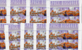 US Stamps/Postage 9 Sheets Sc #3242a Space Discovery  MNH F-VF OG FV $57.60 - £28.99 GBP