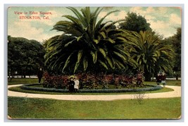 Eden Square Park Stockton California CA UNP DB Postcard XB3 - £3.17 GBP