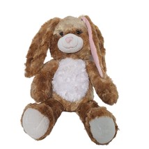 Build A Bear Easter Bunny Rabbit Plush Brown White Floppy Ears Stuffed A... - £27.16 GBP