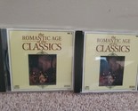Lot of 2 Romantic Age of the Classics CDs: Vol. 3 and Vol. 4 - $8.54
